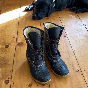 Women’s Bean Boots, 10” Shearling-Lined